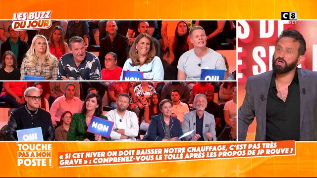 Cyril Hanouna se paye l'acteur Jean-Paul Rouve: Quel abruti celui là ! C'est pas un modèle d'intelligence, il est con comme une b*te! - Regardez