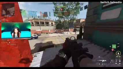 NADIA PLAYS LIKE A BOT ON LAN AT MWII WARZONE 2 CODNEXT EVENT