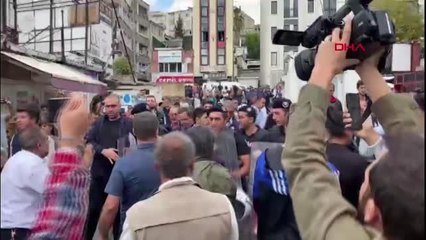 İSTANBUL-YENİKAPI AVRUPA GARAJ'INDA YIKIM GERGİNLİĞİ-1