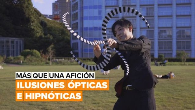 Más que una afición: El artista de las ilusiones ópticas