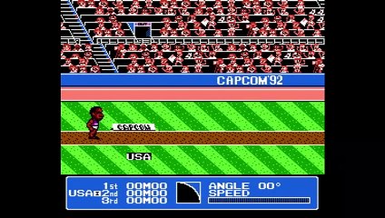 Capcom's Gold Medal Challenge '92 (NES) All gold medals