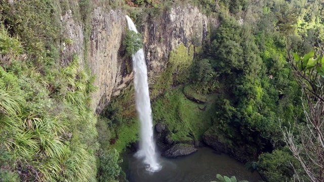 Nature sounds - waterfall sounds recorded from the hill