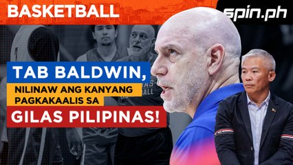 Why Tab Baldwin broke his silence now