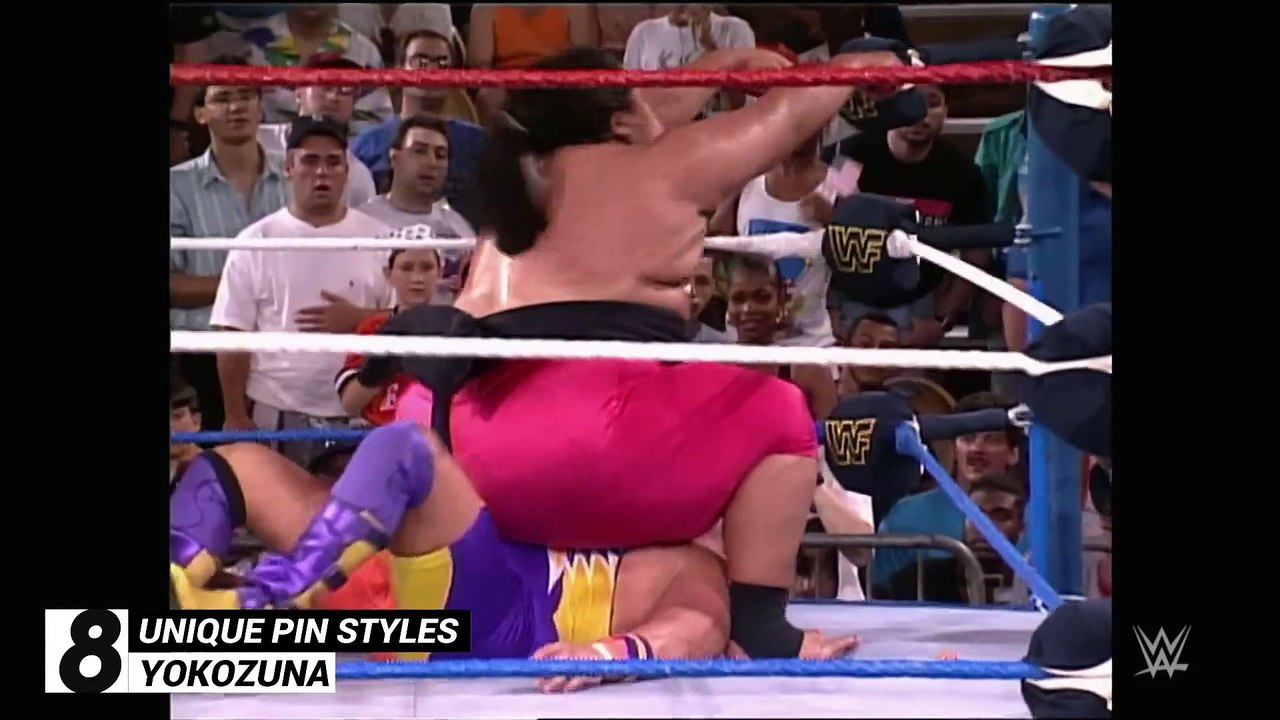 Unique pin styles WWE Top