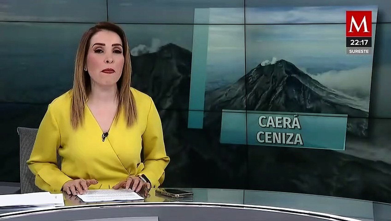 Prevén caída de ceniza en toda CdMx por actividad del Popocatépet