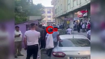 Barışmak için buluşup taşlı, sopalı, sandalyeli kavga ettiler; o anlar kamerada
