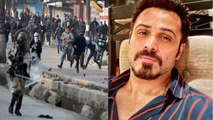 कश्मीर में  Emraan Hashmi पर हुई पत्थरबाजी, जख्मी होने की खबरों पर Actor ने किया React| FilmiBeat