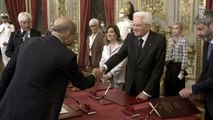 Consulta, D'Alberti presta giuramento davanti a Mattarella