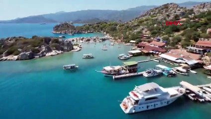 Türkiye'nin karayla bağlantısı olmayan gizli cennetine turist akını