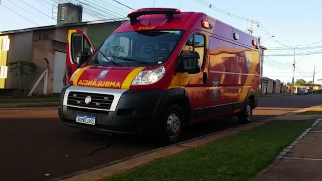 Jovem sofre luxação no ombro e é atendido pelo Siate, no Bairro Interlagos