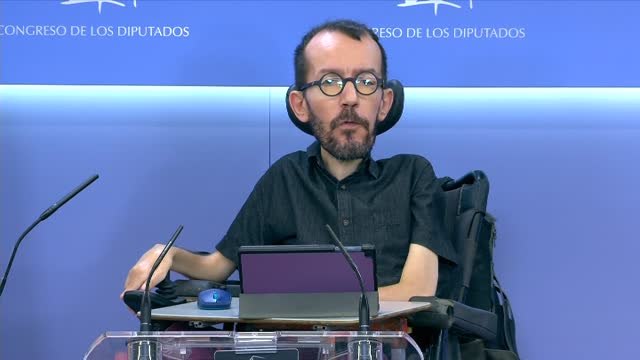 Echenique lamenta que el emérito sea inviolable mientras que Podemos comparece en los tribunales