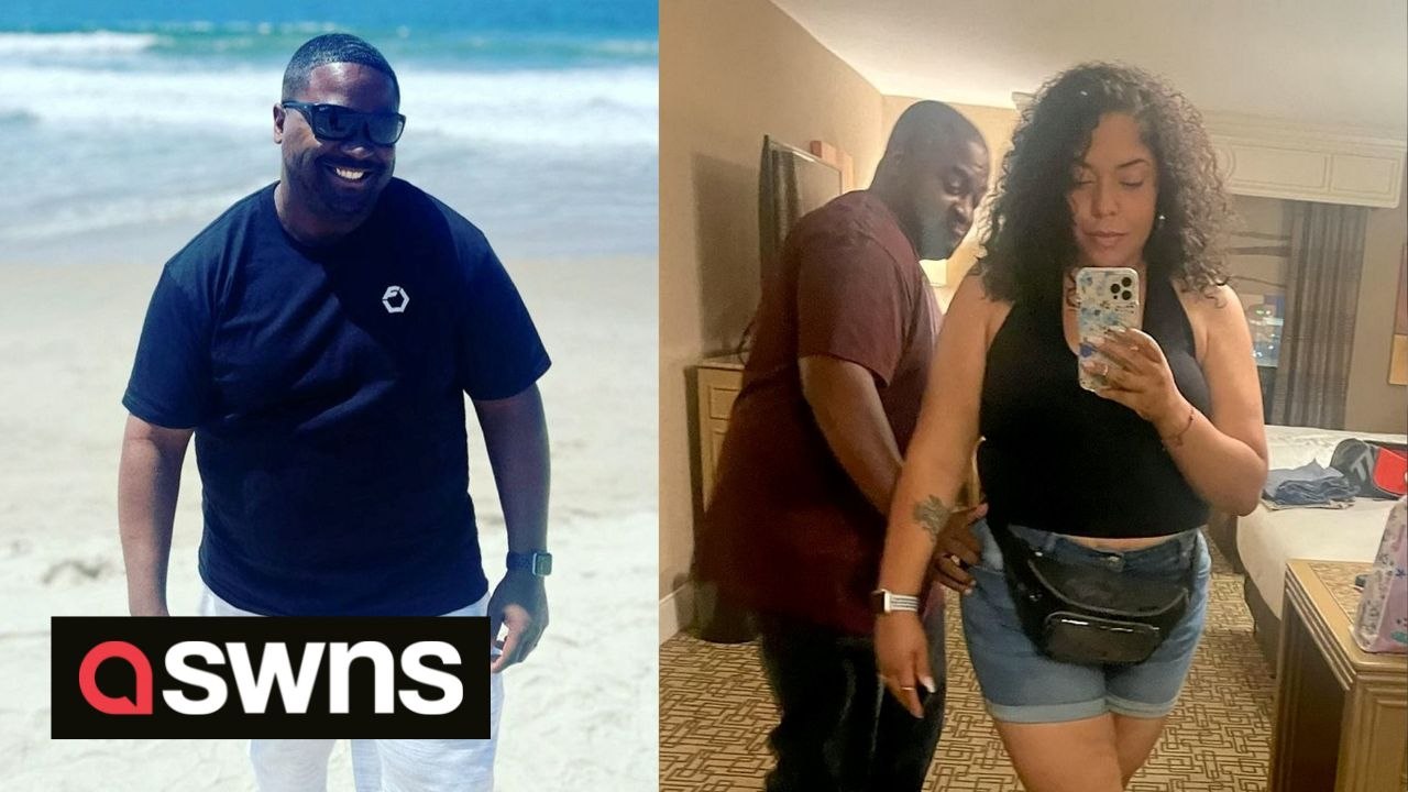 Heartwarming moment husband tears up when listening to love song his wife made for him