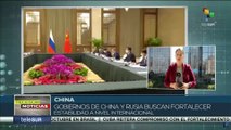 China y Rusia acuerdan elevar el trabajo en conjunto en asuntos de seguridad