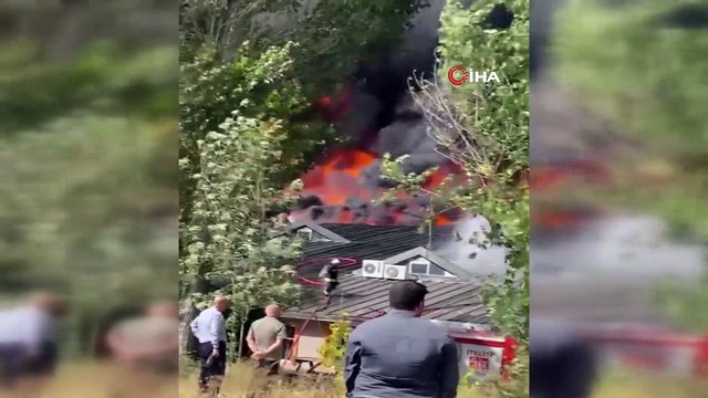 Öğrenciler yemek yiyordu: Dehşet yaşandı! Erzurum Atatürk Üniversitesi yemekhanesinde yangın