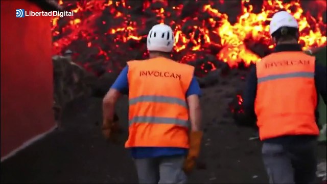 Imágenes nunca vistas de la destrucción del volcán de La Palma