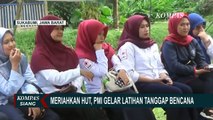 HUT ke-77, PMI Sukabumi Gelar Latihan Tanggap Bencana Hingga Donor Darah