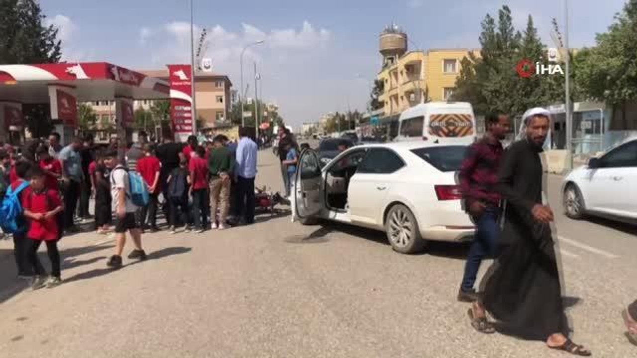Son dakika haber: Ceylanpınar'da motosiklet ile otomobil çarpıştı: 1 yaralı