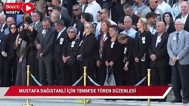 Mustafa Dağıstanlı için TBMM'de tören düzenlendi