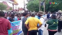 PANAS! Ribuan Warga Papua Geruduk Gedung DPR