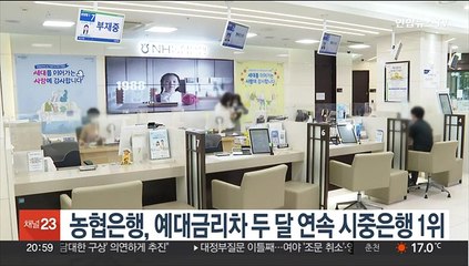 농협은행, 예대금리차 두 달 연속 시중은행 1위