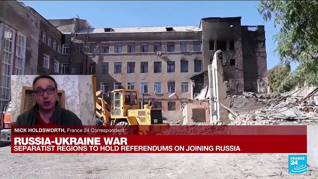 Ukrainian separatist regions plan referendums on joining Russia