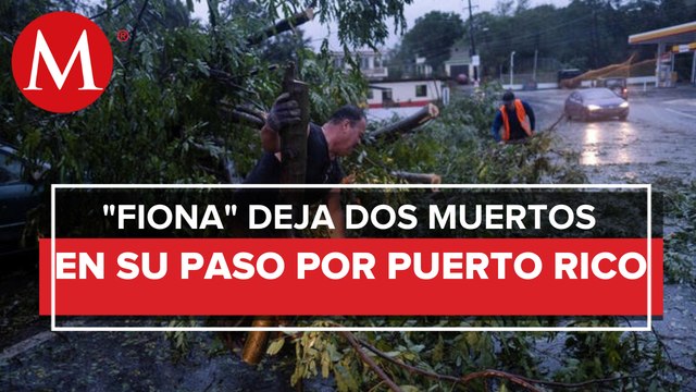 Huracán 'Fiona' genera fuertes inundaciones y desalojos en Puerto Rico