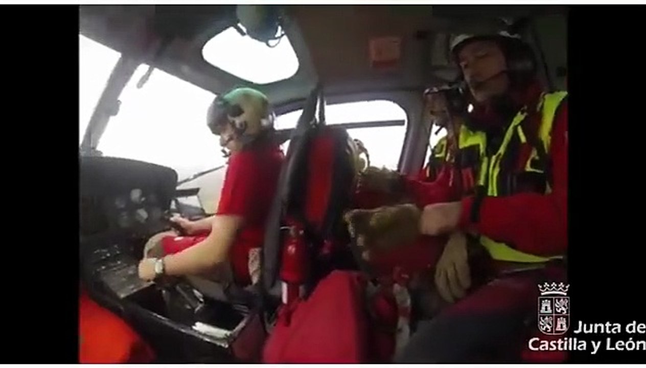 Rescatan a una montañera en las Lagunas de Neila