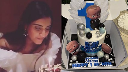 Sonam Kapoor Baby Boy 1 Month Birthday Celebration Viral | Boldsky *Entertainment