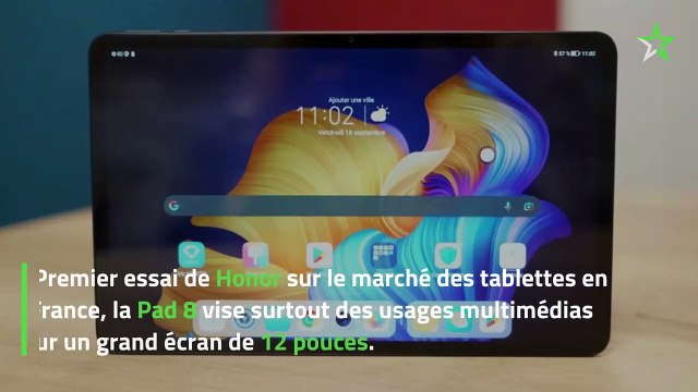 Test Honor Pad 8 : une tablette de 12 pouces sans folie, mais efficace