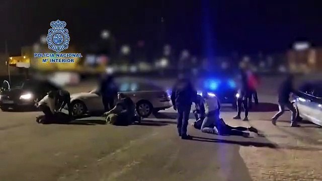 Operación policial antidrogas.