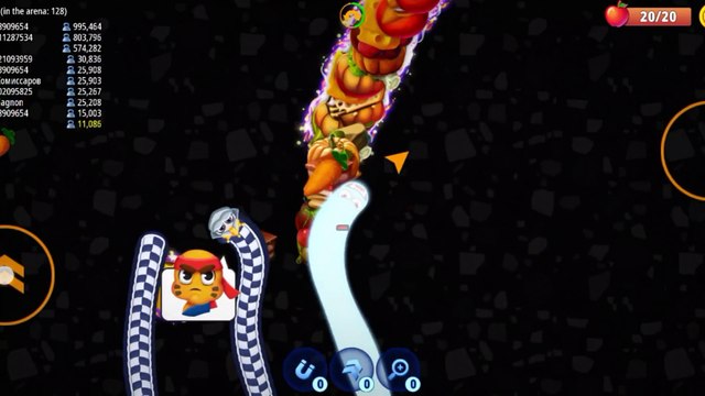 Snacks worms zone game play video