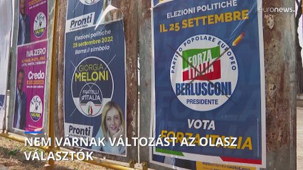 Nem igazán bíznak helyzetük javulásában az olasz választók