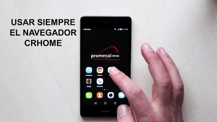 CONFIGURAR LA APLICACION News.Promecal.es