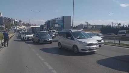 Son dakika haber | Pendik'teki zincirleme trafik kazasında 2 kişi yaralandı