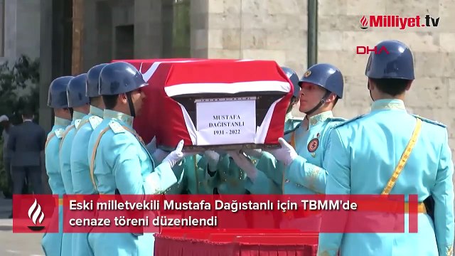 Eski milletvekili Dağıstanlı için TBMM'de tören
