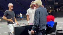 Laver Cup 2022 - Roger Federer s'est entraîné et prêt à fêter sa retraite ! Novak Djokovic est arrivé aussi !