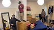 Blindfolded hide-and-seek is the most fun game to play with your housemates
