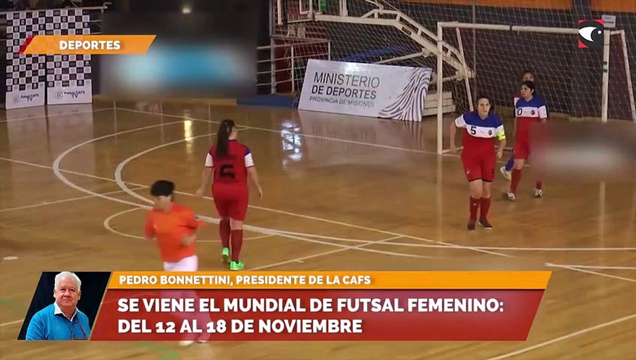 Se viene el mundial de futsal femenino del 12 al 18 de noviembre ...
