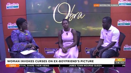 Woman Invokes Curses on Ex-Boyfriends Picture - Obra on Adom TV (20-9-22)
