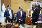 Sakarya gündem haberleri: Belarus'un Ankara Büyükelçisi Rybak'tan Sakarya Büyükşehir Belediye Başkanı Yüce'ye ziyaret