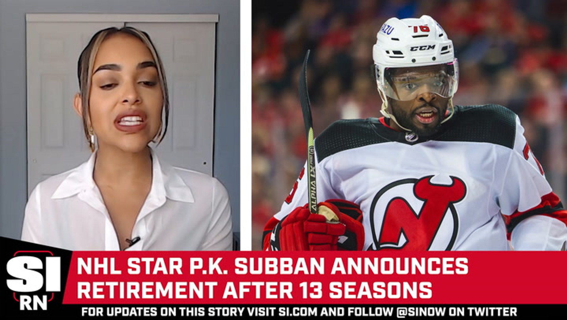 P.K. Subban announces retirement after 13 NHL seasons