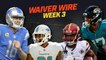 Week 3 Waiver Wire