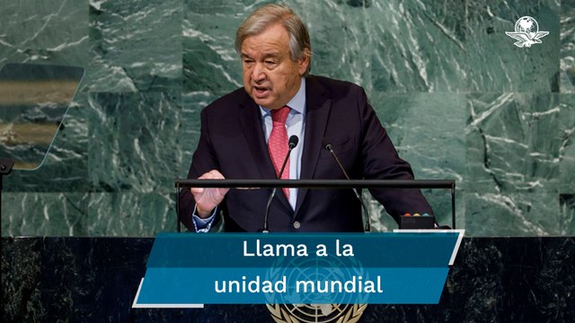 Antonio Guterres advierte que el mundo está en peligro al abrir Asamblea General de la ONU