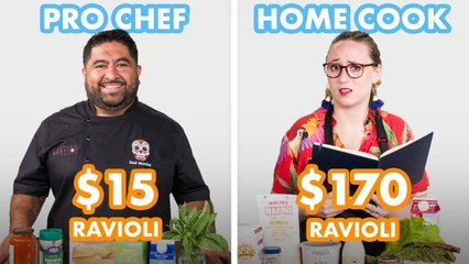 $170 vs $15 Ravioli: Pro Chef & Home Cook Swap Ingredients