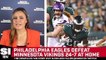 Claudette Montana Pattison wraps up Eagles' win over Vikings