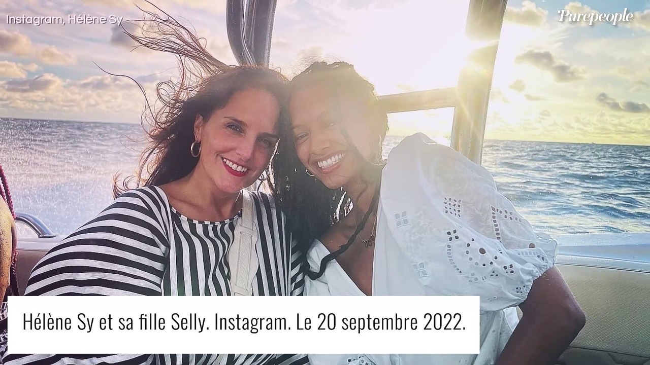 Omar et Hélène Sy en Colombie : photo avec leur sublime fille Selly, sublime sur la plage