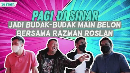 Pagi Di SINAR Dengan Razman Roslan Jadi Budak Main Belon