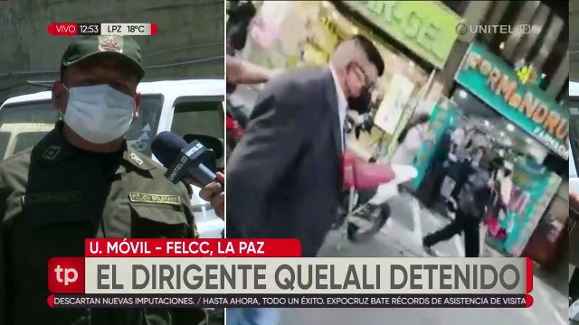 Aprehenden a Álvaro Quelali dirigente de la FUL de la UMSA de La Paz