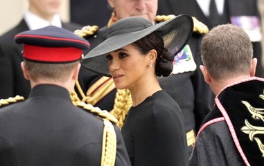 Meghan Markle Wore Earrings with Special Meaning to Queen Elizabeth's Funeral