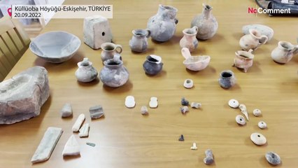 Eskişehir'deki Küllüoba Höyüğü'nde 4 bin 500 yıllık ağrı kesici bulundu